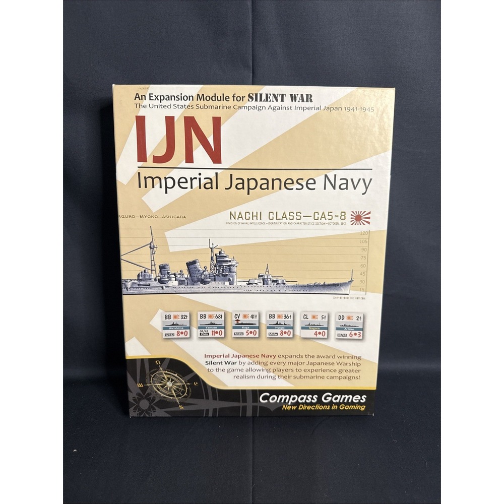 Silent War - Imperial Japanese Navy Expansion Box SW (New) Unpunched